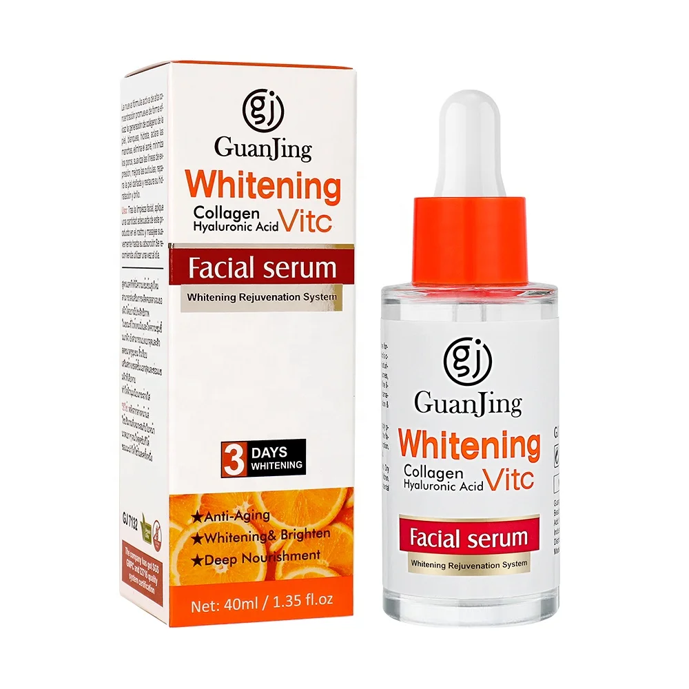 

Wholesale OEM whitening skin care hydrating moisture vitamin c collagen facial serum for face