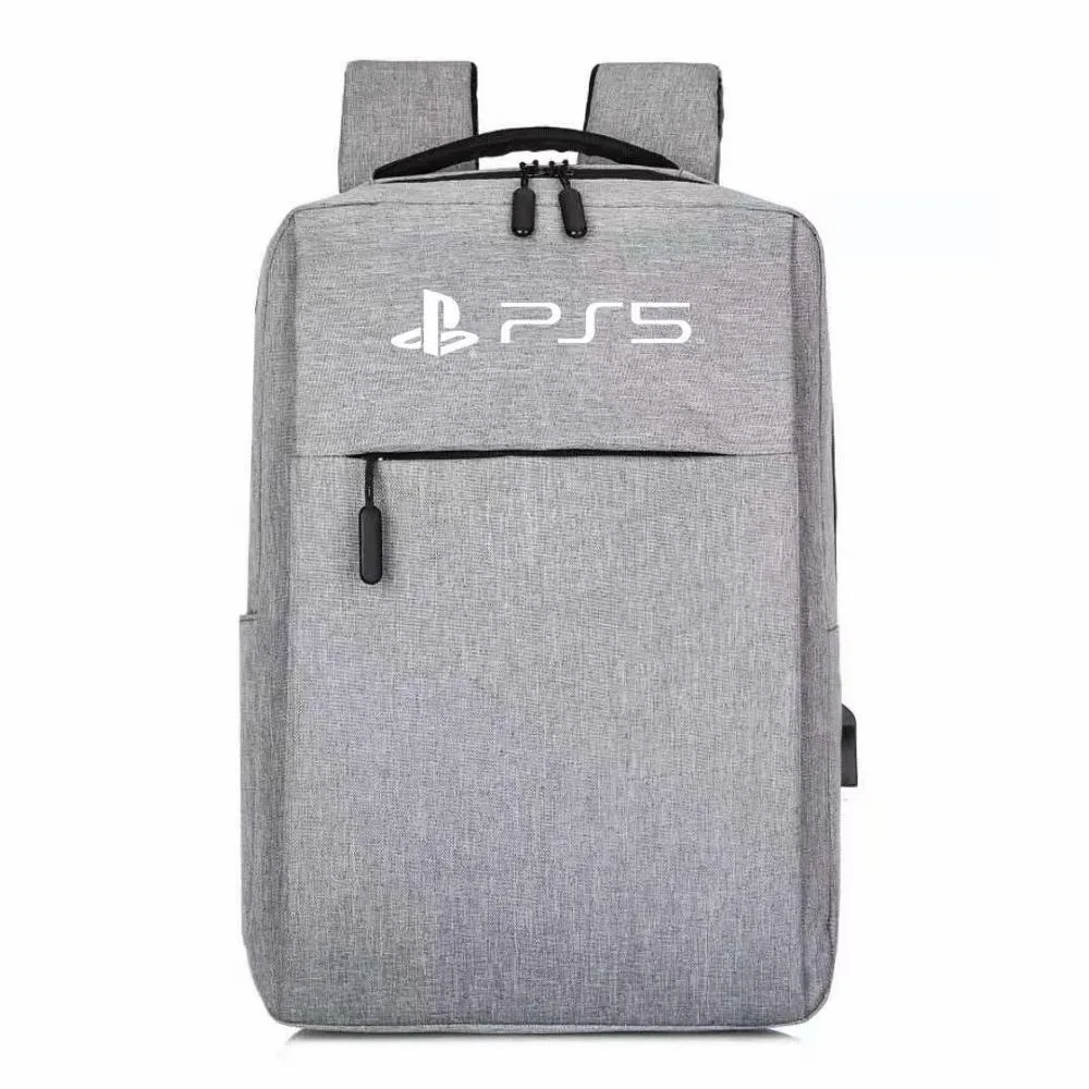 

Backpack PS5 Cover Carrying Protective Shoulder Bag PS5 Travel Bag Travel Storage Carry Bag, Grey