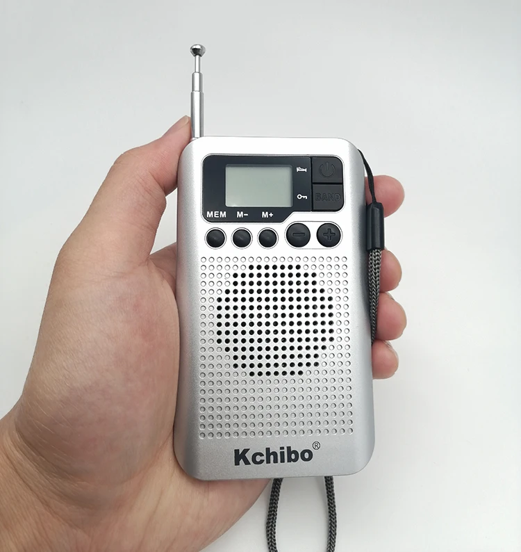Professional manufacturer 2 band FM AM digital portable Kchibo radio