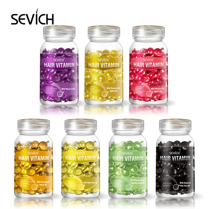 

OEM vitamin E hair repair capsule for repairing dry and damaged hair