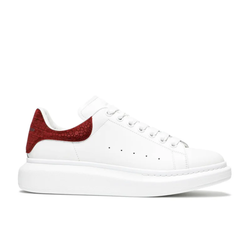 

ALEXANDER MCQUEEN Shoes Luxury Designer Alexander-Mcqueens Platform Chunky Trainers Increase Flat Bottom Skateboarding Shoes, Many colour