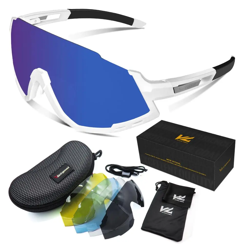 

VICTGOAL UV400 Sports Sunglasses Polarized TR90 Sports Eyewear Sports Goggles