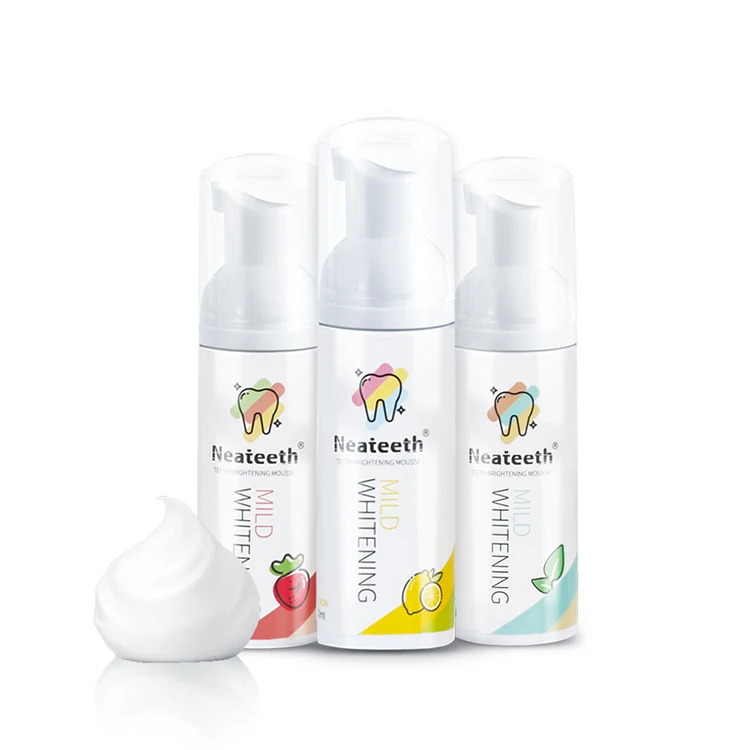 

High Quality Professional OEM New Arrival Foam Teeth Whitening Toothpaste Private Label