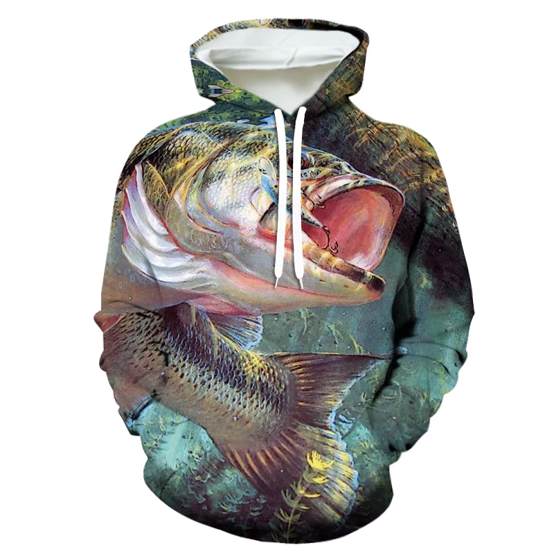 

Fish hoodies 3D sweaters