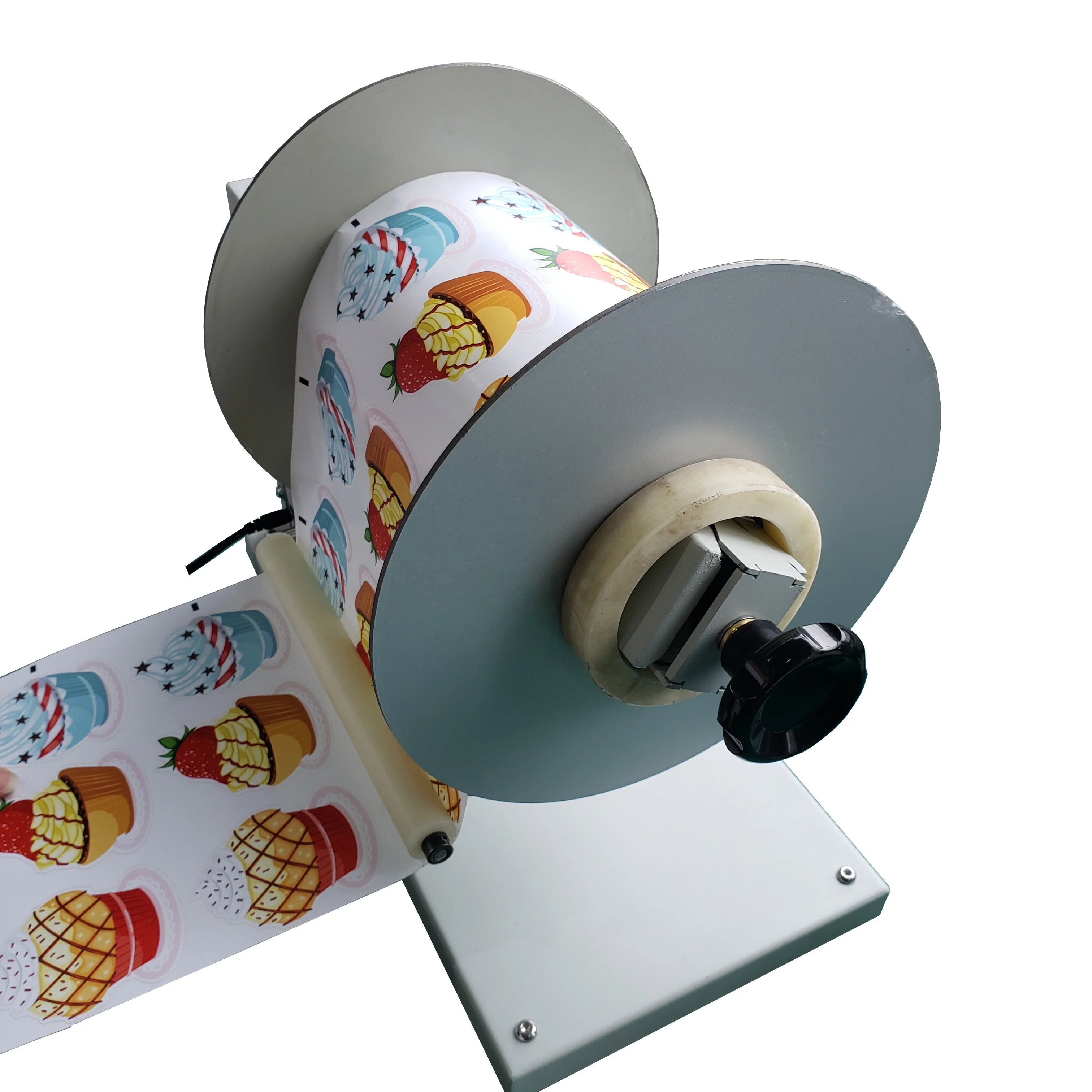 
Vorey Newest Automatic Electric Barcode Label Rewinder Machine 