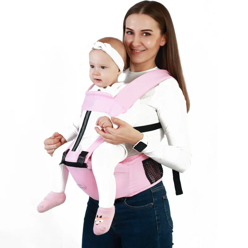 

baby carrier ergonomic 360 children sling wrap soft adjustable baby sling hip seat breathable infant kangaroo, As the picture shows
