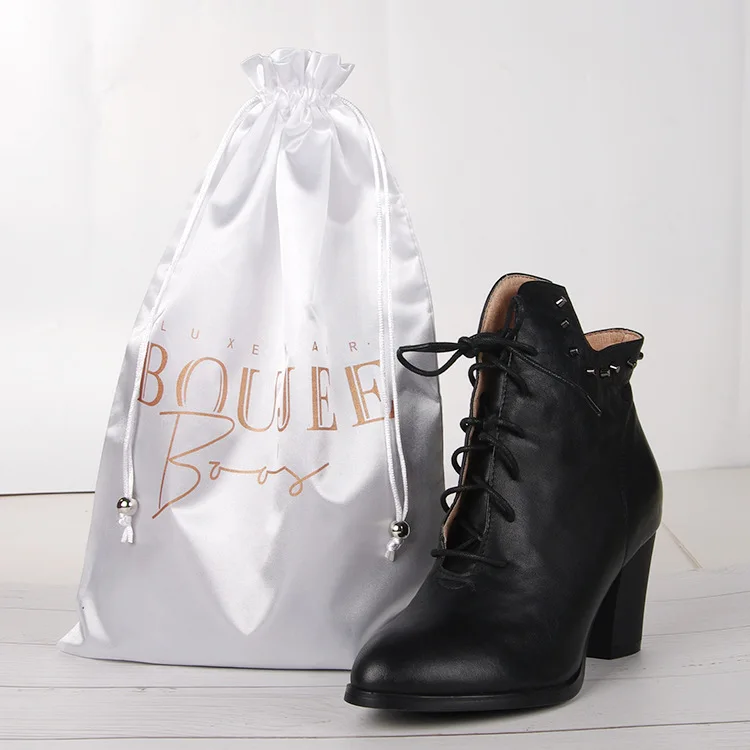 satin shoe bags