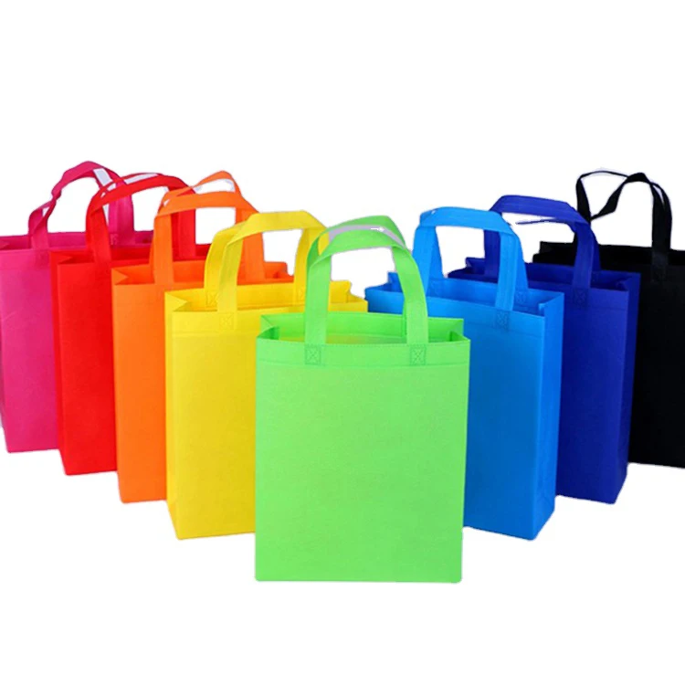 

wholesale personalized pla biodegradable pp nonwoven fabric tnt shopping tote bag, woven bag manufacturer, Customized