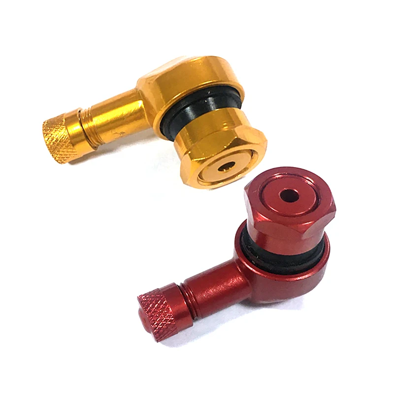 

Motorcycle Electric Car Modified Tire CNC Aluminum Alloy NCY Leak Proof TWPO Valve Nozzle Right Angle Valve Nozzle