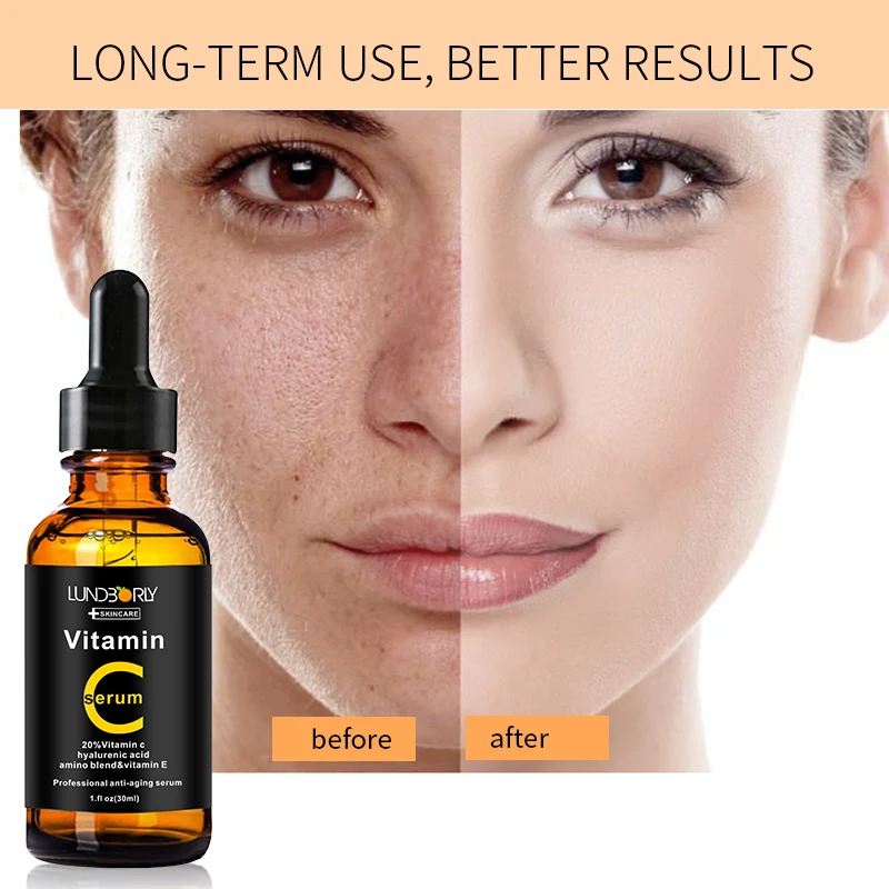 

New Pattern Oem Odm Serum Moisturizing And Soothing Skin Vitamin E Whitening Vitamin C Face Serum