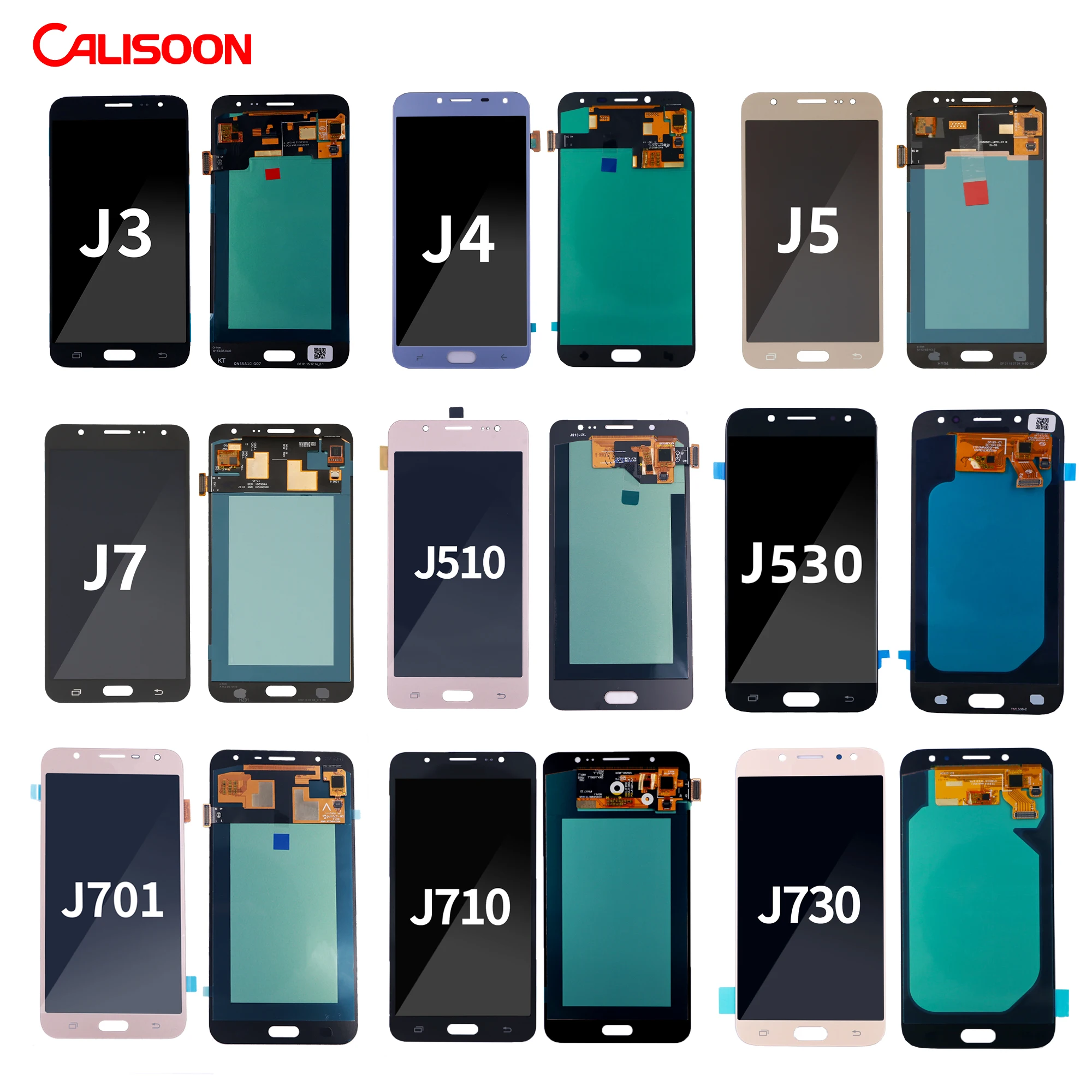 

Pantalla mobile phone J7 LCD For Samsung J1 J2 J3 J4 J5 J6 J510 J530 J710 J730 J701 lcd Display Screen Touch Digitizer