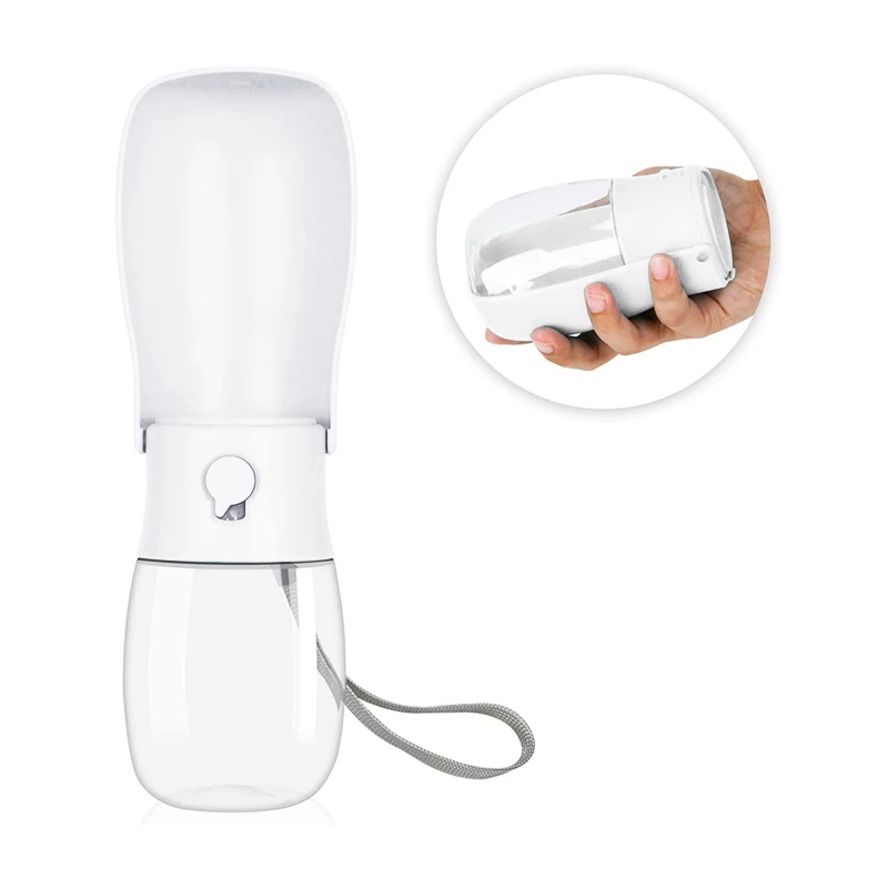 

280ml Eco Friendly Water Bottle Feeding Dog Drinking Bottle For Dogs Pet Dog Water Bottle, Sky blue, sakura pink, milk white