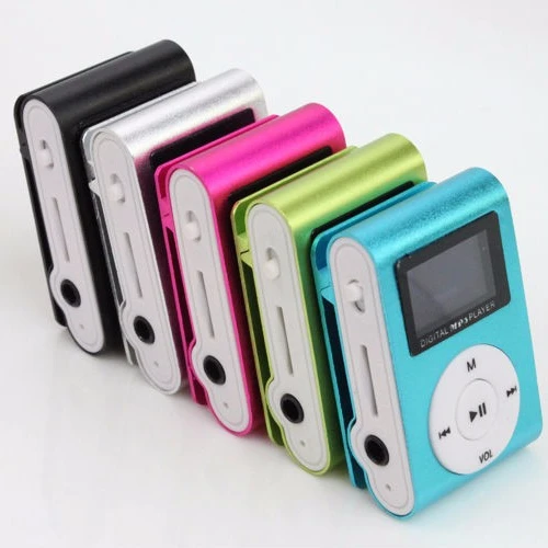 

cheapest best Gifts Metal Mini sports Clip usb MP3 music Player With LCD Screen support music free song download