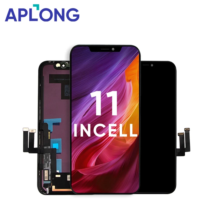 

APLONG OEM Incell OLED Pantalla Display for iPhone X XS 11 Pro Max LCD Screen Replacement For iPhone 11, Black