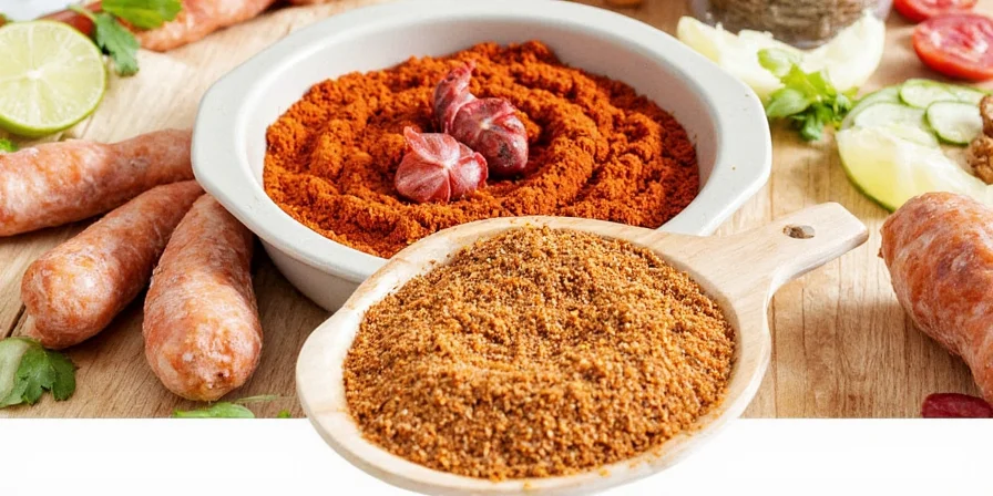 Chorizo seasoning displayed proudly on a kitchen shelf among other spices