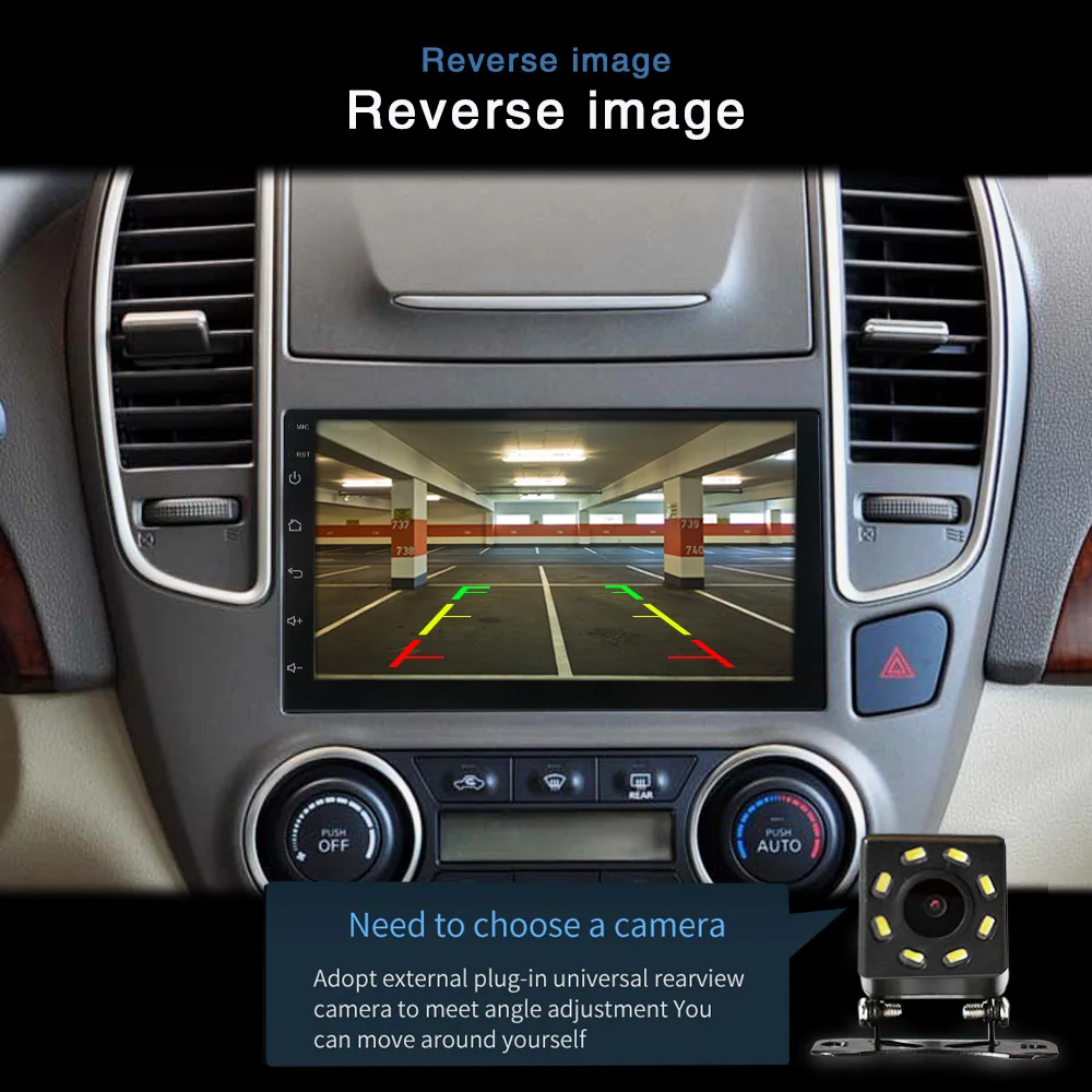 Android Car Stereo Radio With Camera 7