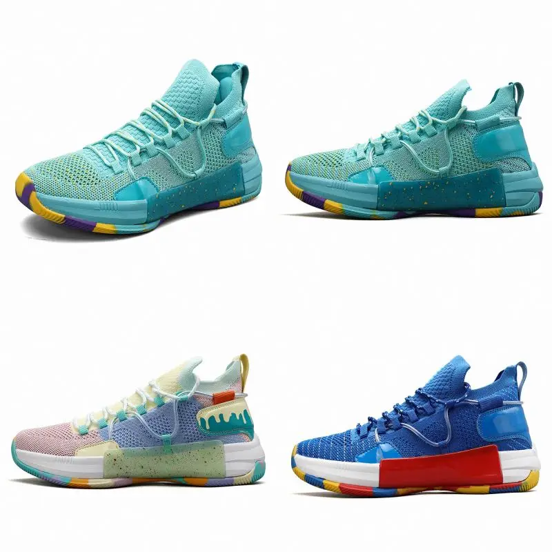 

Male Fashion Sneaker Basketball Shoes Tendance Good Price High-Top Basketball Shoes Nice Basketball Shoes Acrylic Import
