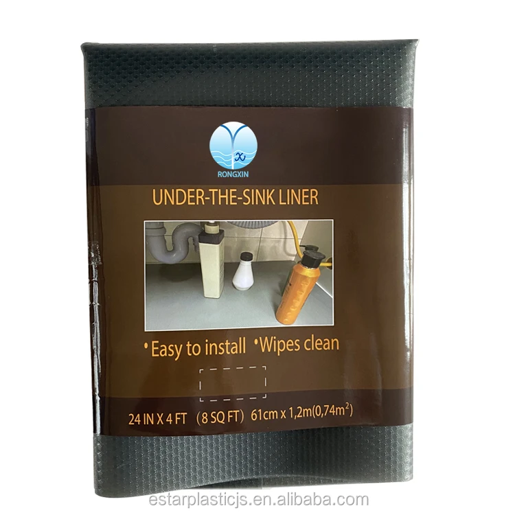 

Premium Cabinet Mat Waterproof Shelf Liner Under The Sink Pad for Protecting Cabinets