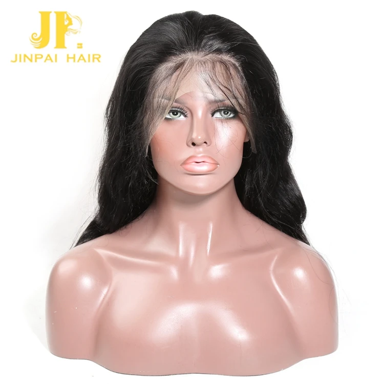 

JP Wholesale Cheap Cuticle Aligned lace front wigs,Brazilian virgin hair wig, real natural 100% human hair wigs for black women, Natural color front lace wig