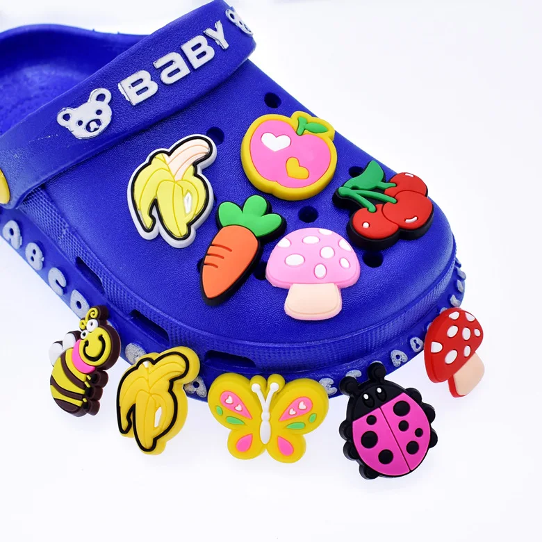 

PVC Croc Charms Designer Croc Pieces Charms Designer Garden Shoe Decoration Croc Shoes Decoration Accessories Shoe Buckle