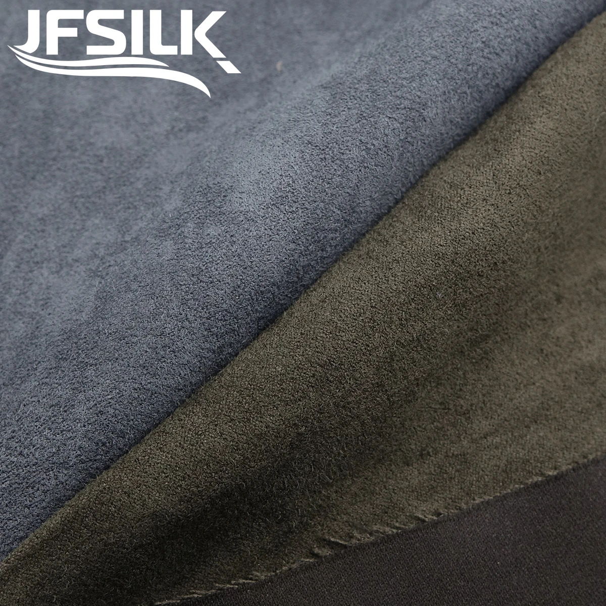 Mock Suede Fabric Two Way Microfiber Soft Suede Cloth Synthetic Faux