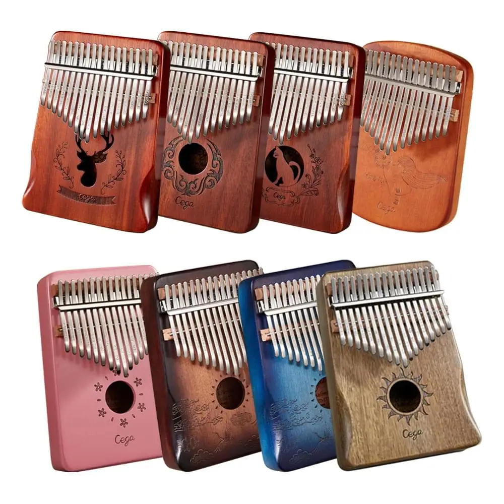 

new free sample cega offical manufacturer kalimba price musical instrument sale 17 keys calimba thumb piano key
