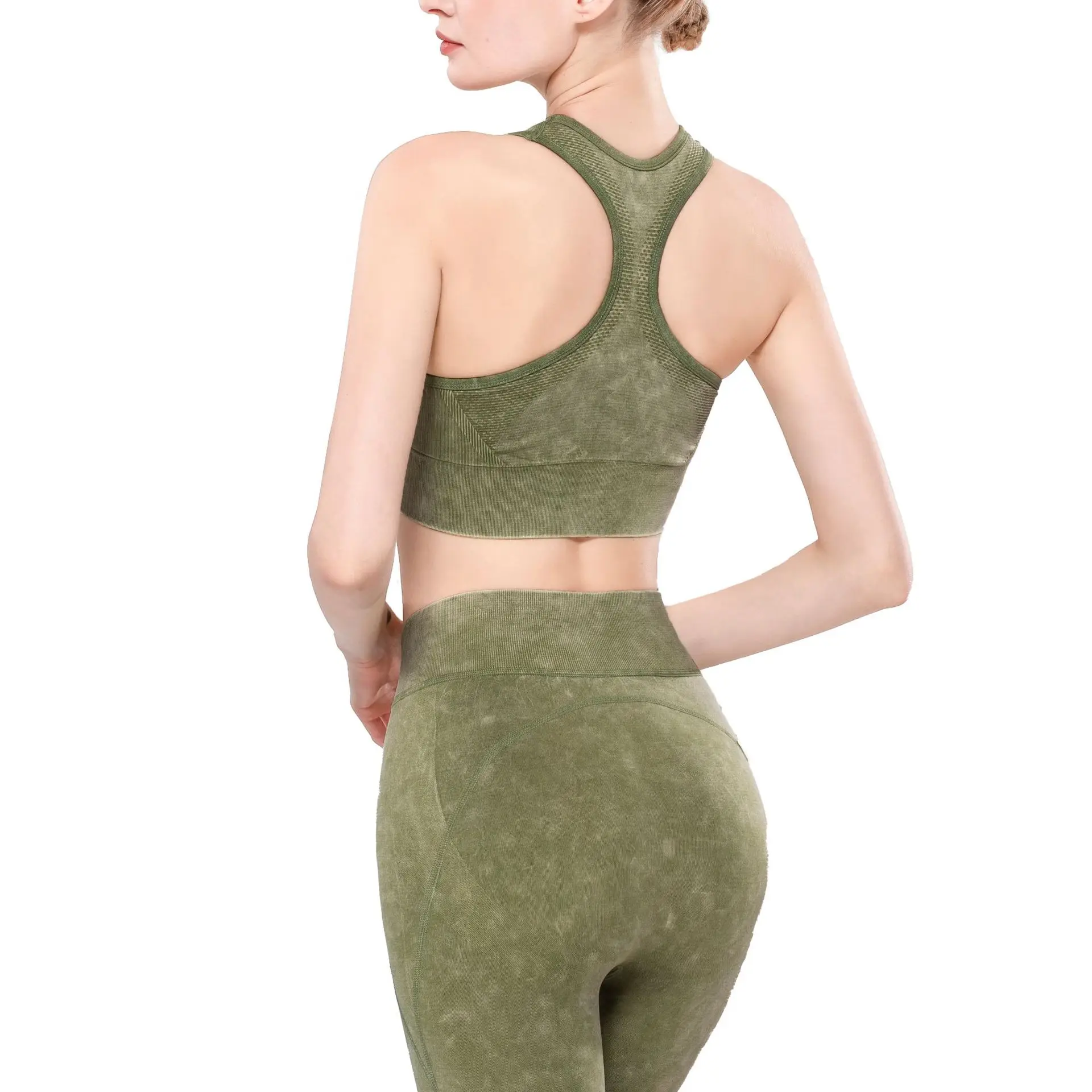 

Factory Sportswear Push Up Fitness Rib GYM Yoga Sports Bra Tank