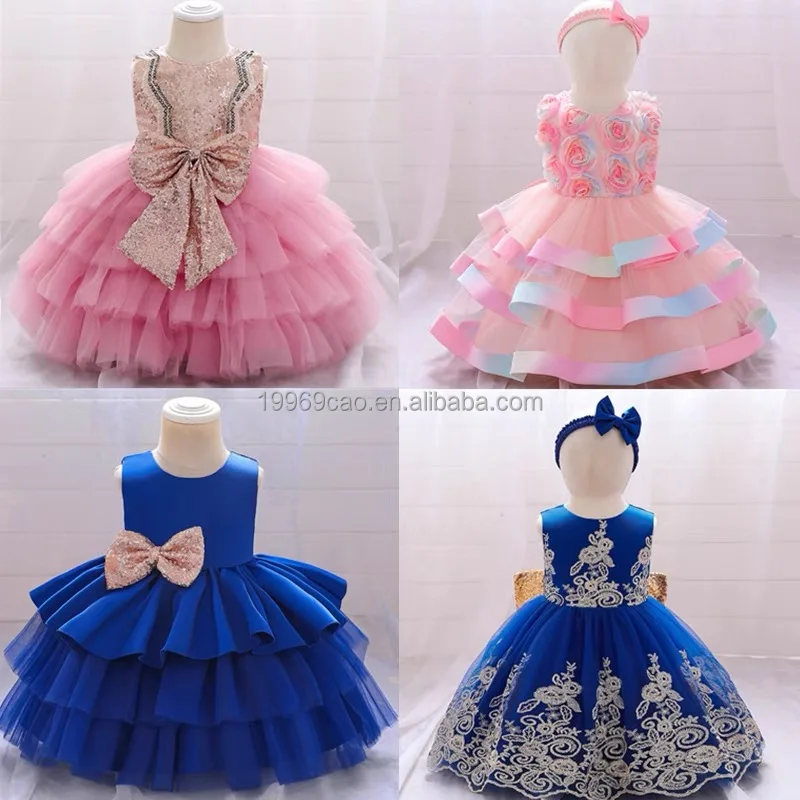 

New summer Girls Princess Boutique Dress Girls party dress quality children's size dress, White