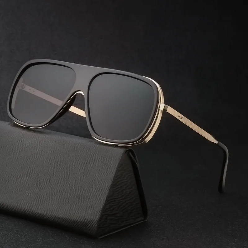 

2021 new sunglasses male tide pilot toad mirror driving sports sunglasses men's wholesale sunglasses, 5 color