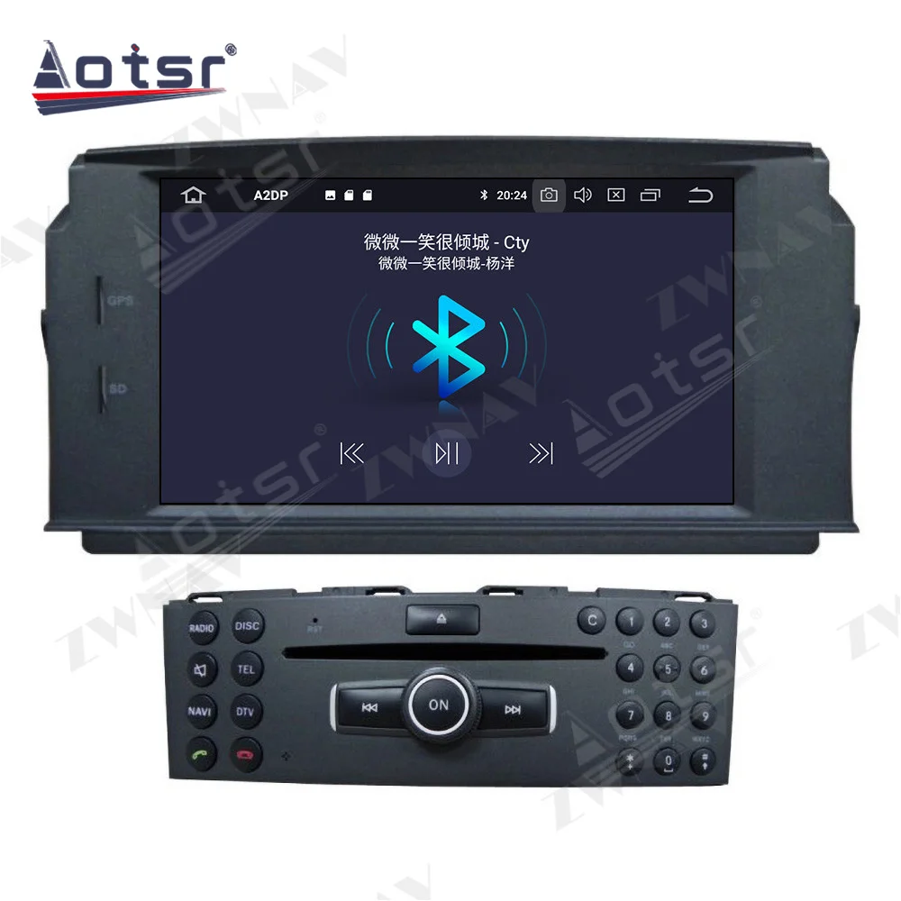 

Android 10 DSP For Mercedes Benz C200 C180 W204 2007-2010 Car Multimedia Radio Player Stereo Screen Audio Navi head unit