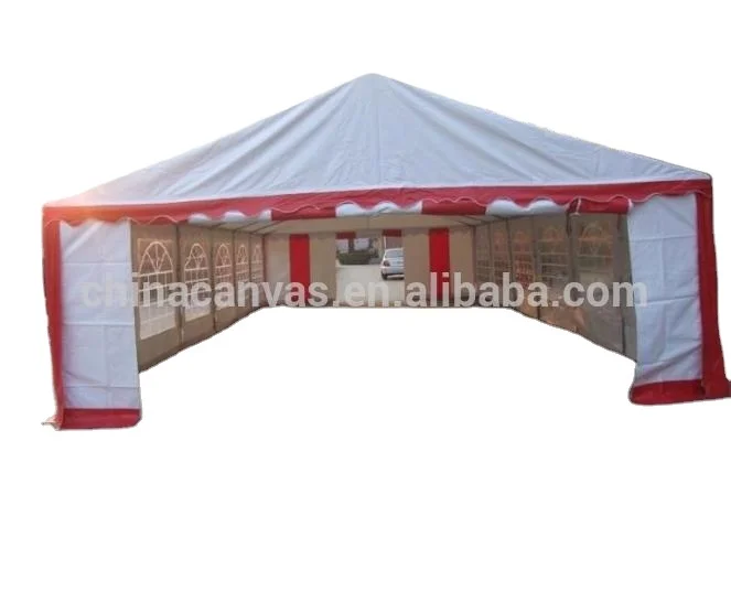 

Red color big wedding tent used in outdoor for party wedding and event tent, Customized