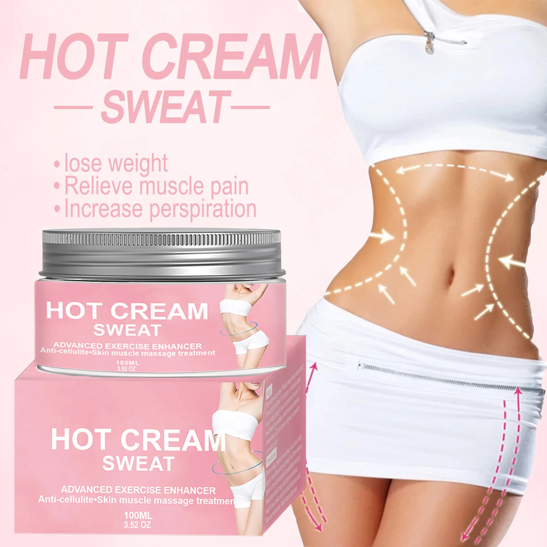 

Free Sample Slimming Cream Organic Belly Fat Burning Massager Gel Crema Reductora De Grasa Cellulite Removal Weight Loss Cream