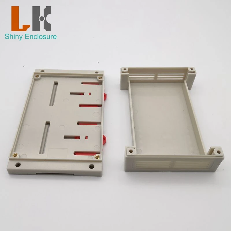 145*90*40mm Custom Plc Din Rail Plastic Enclosure Distribution Housing