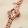 Manufacturers wholesale Diamond-set shape small dial iced out watches wrist luxury
