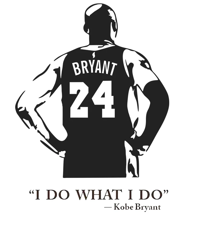 

Dropshipping wall decals Custom kids boys bedroom vinyl wall decor famous basketball player wall stickers decal