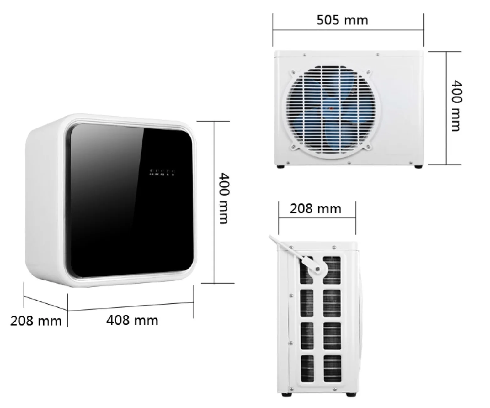 9000 BTU Mini Portable Split Air Conditioner - Electric, App-Controlled ...