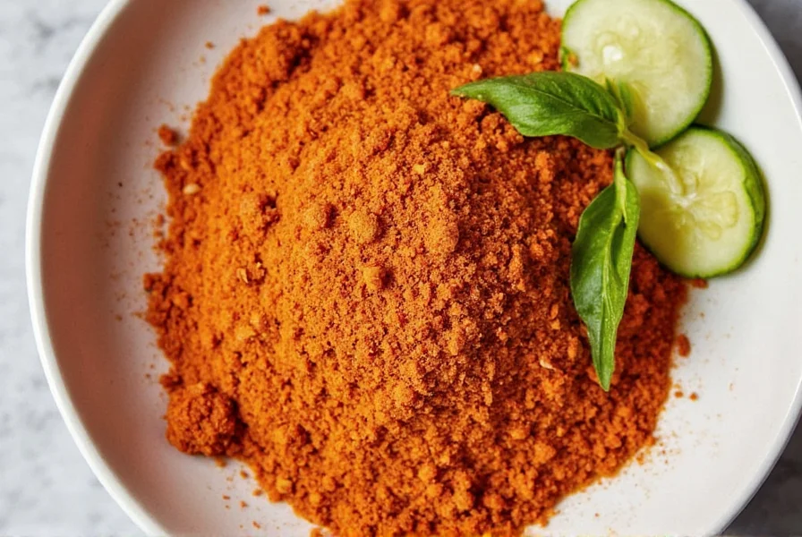 Comparison chart showing chernoula, harissa, and chimichurri side by side