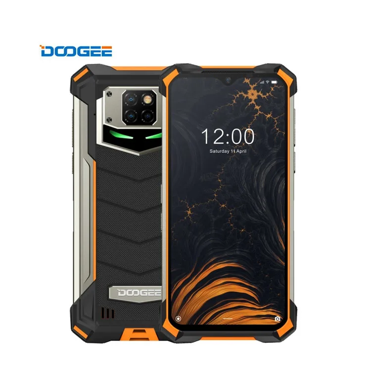 

Global Version Support NFC 10000mAh Battery IP68/IP69K Waterproof DOOGEE S88 Plus Rugged Phone, 8GB+128GB