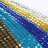Factory direct price fashion easy to clean garment nylon knitted fabric fancy sequin fabric