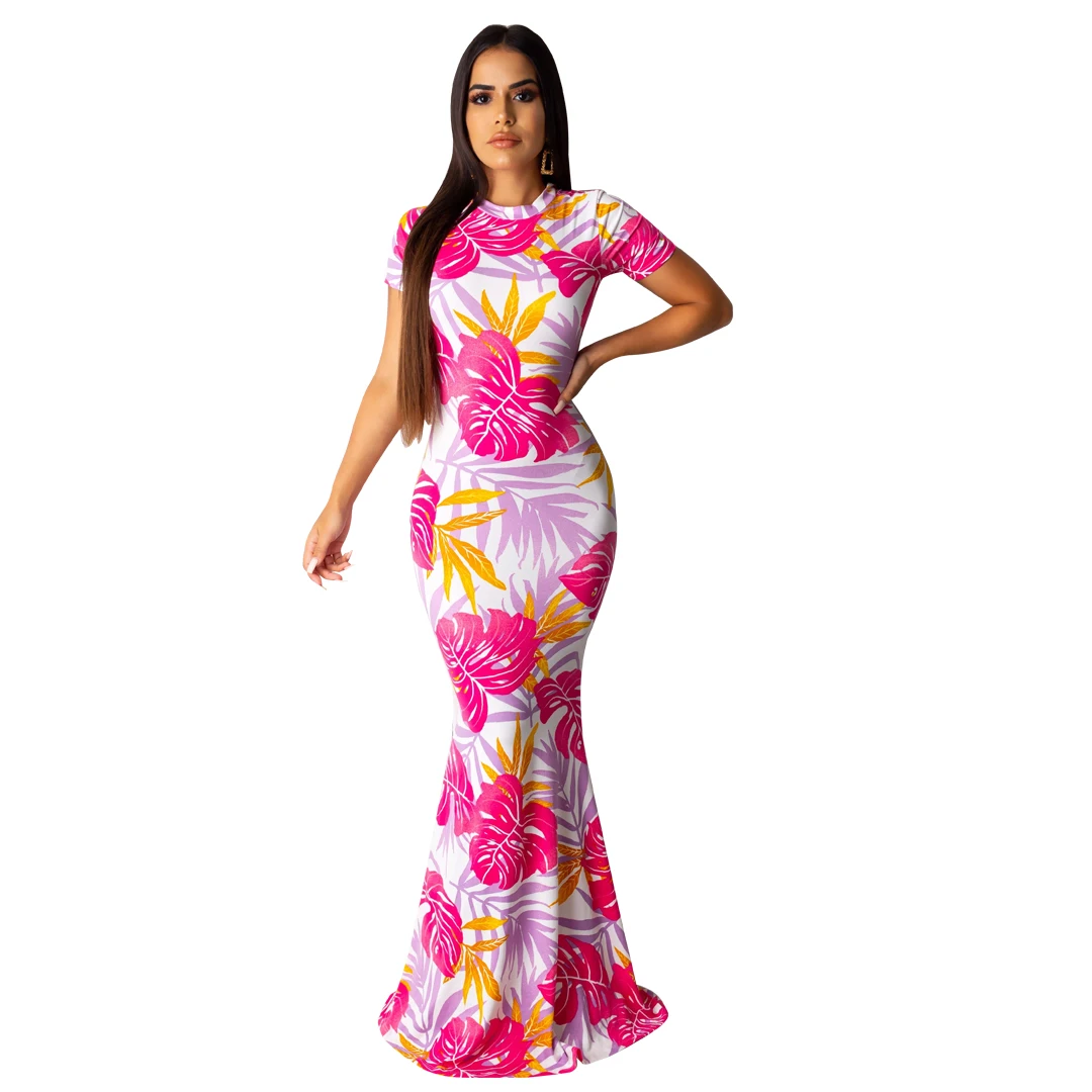 

Wholesales Aloha Tropical Maxi Dress