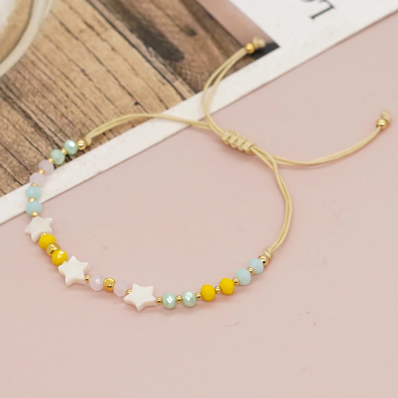 

Go2boho Colorful Shell Star Cryastl Bead Bracelet Friendship Summer Bracelets For Women Jewelry Set Gift New In Fashion Trendy