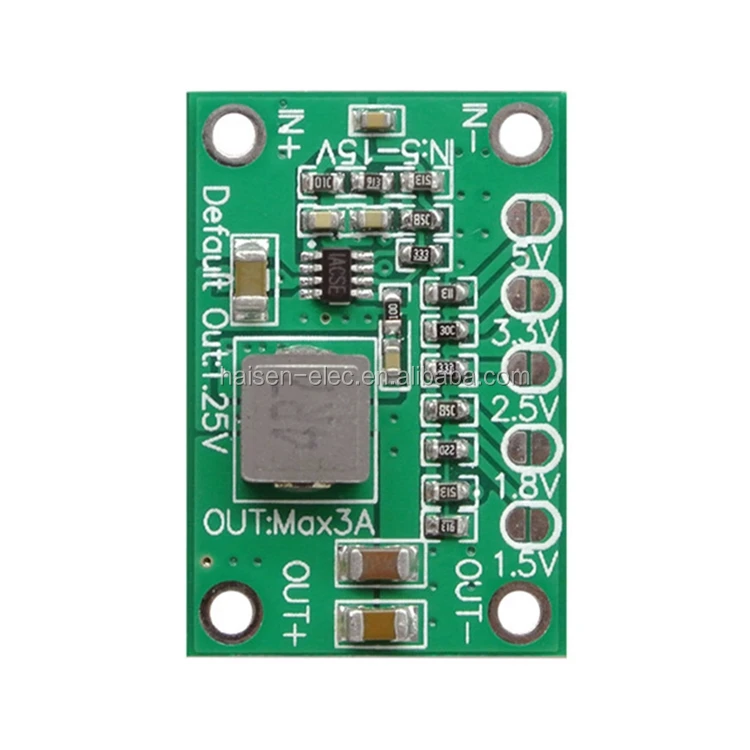 Haisen Ca-1235 Adjustable Buck Power Module 1.25v 1.5 1.8 2.5 3.3 5v ...