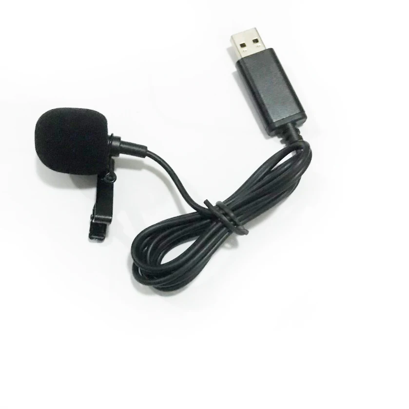 

Mini Portable Clip-on Professional Tie Clip Hidden USB Mini Microphone Mic For Computer notebook laptop