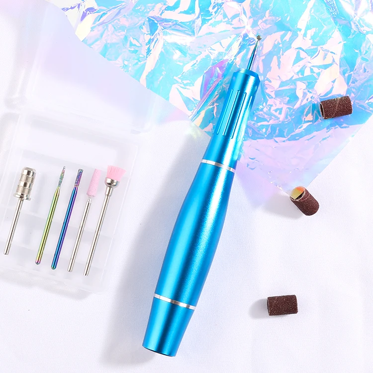 

Customizable Brand Electric 20000RPM Prefesional Nail Drill Patent Design for Women Nail Beginner Portable New Nail drill Pen, 6 colors could chose