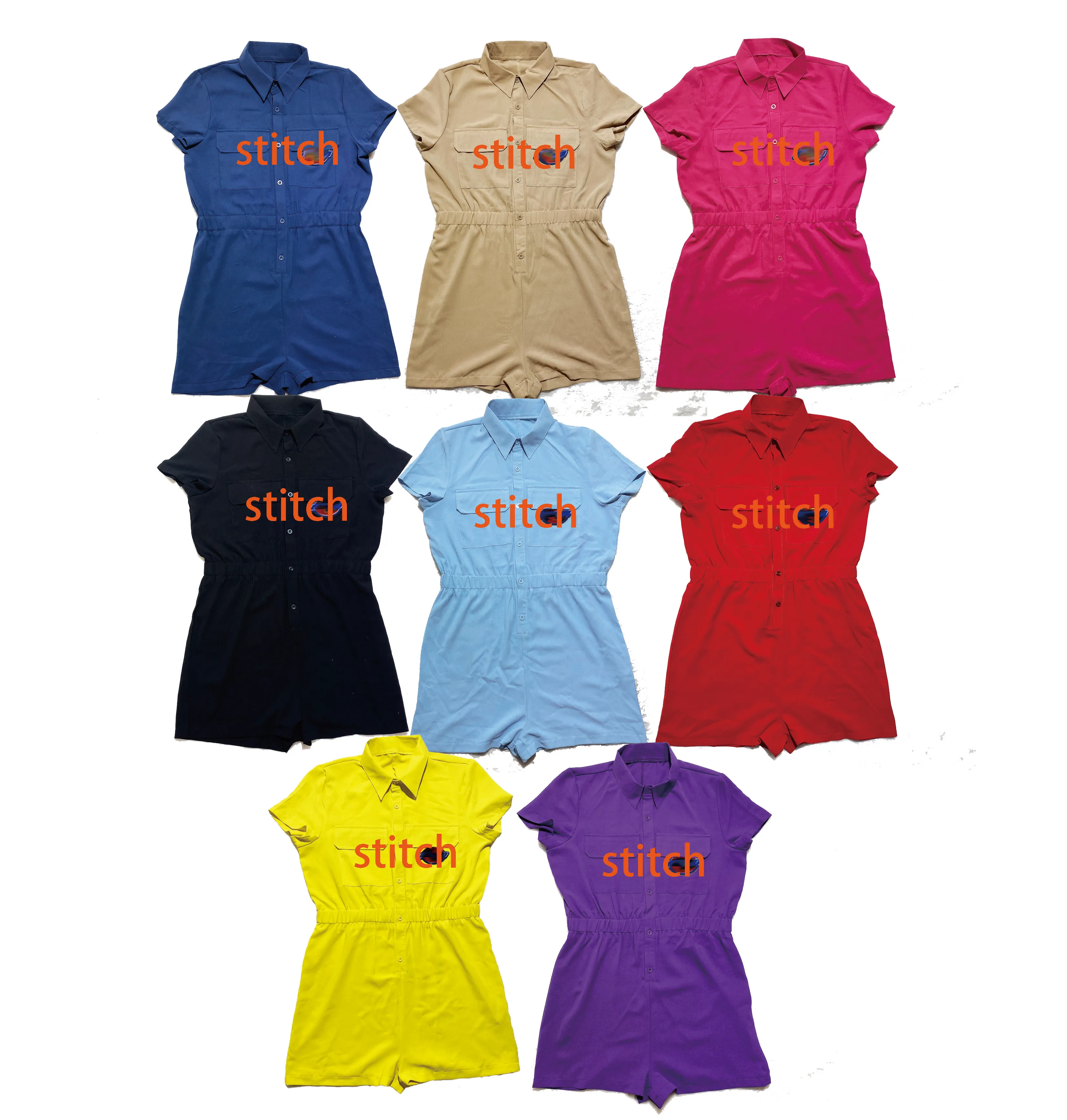 

Dicky new clothing summer one piece plus size 2XL designer rompers womens jumpsuit dickie romper women shorts