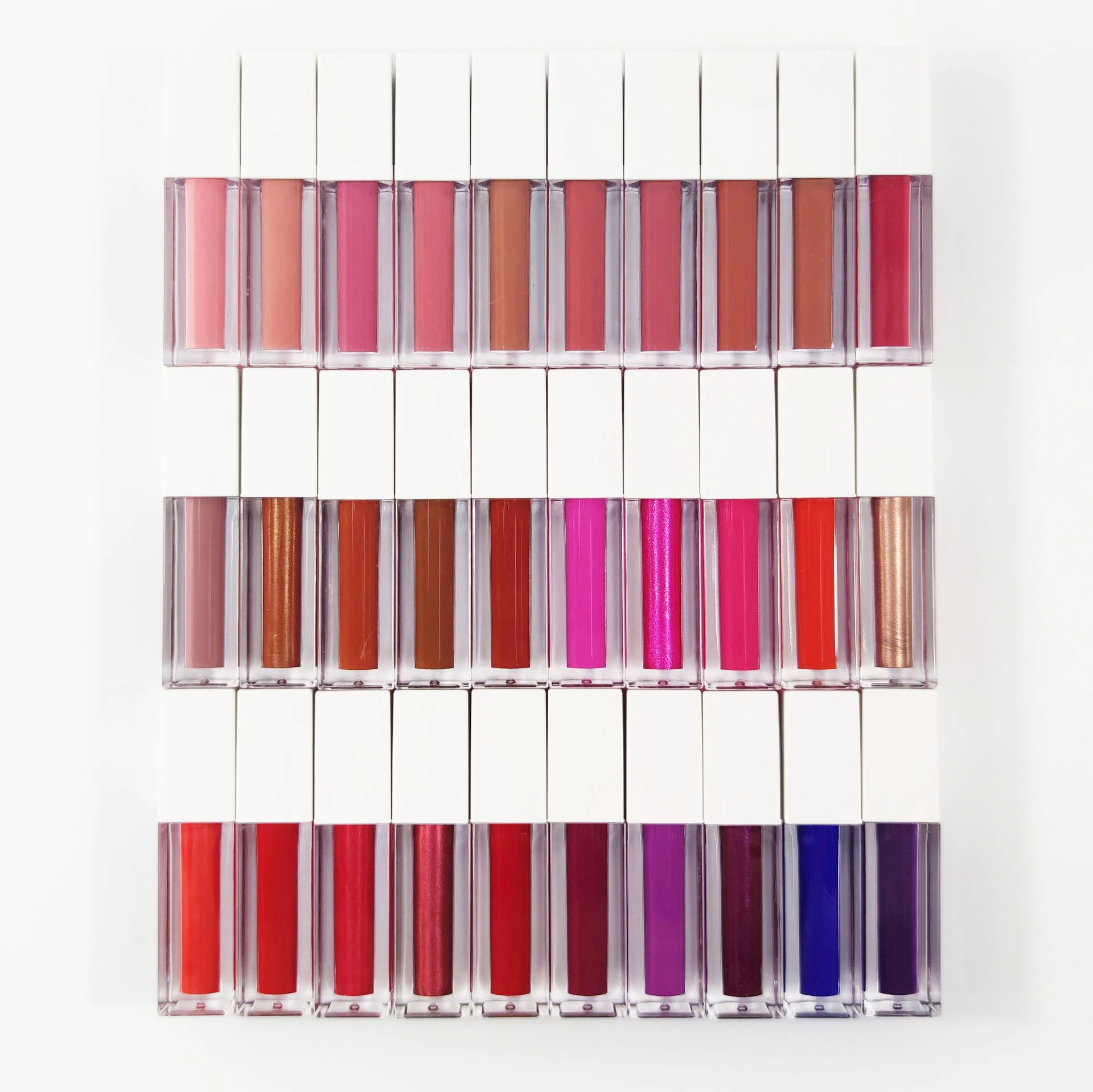 

private label wholesale nude matte liquid lipstick, 30 colors