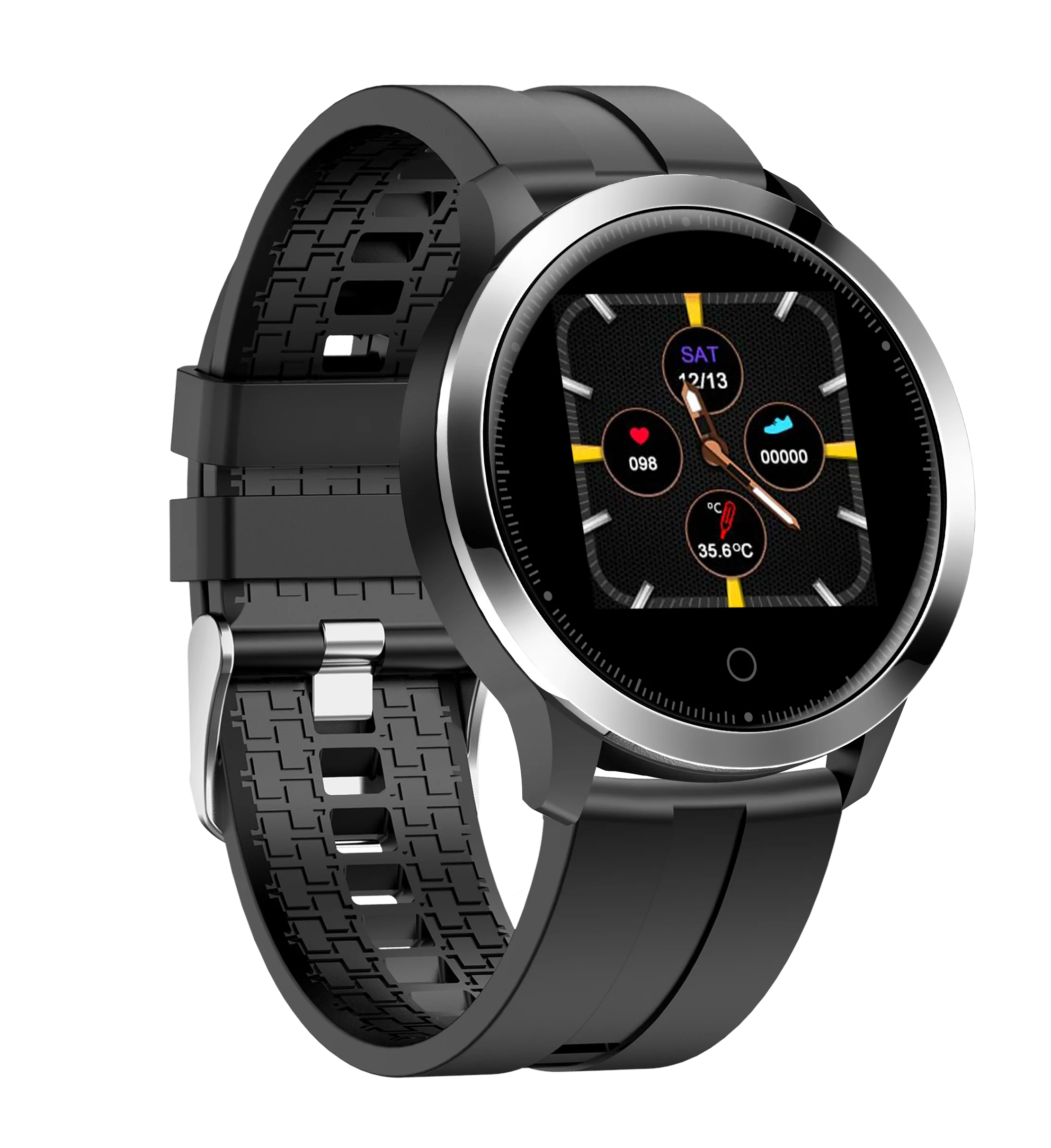 

High quality IP67 waterproof IOrange smartwatch F75 Heart rate blood pressure monitoring support Dutch Czech