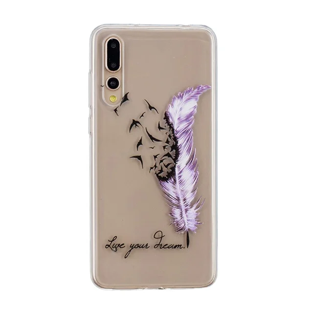 

Bulk Supply IMD Soft Back Cover TPU Mobile Phone Case for Huawei P20 Pro