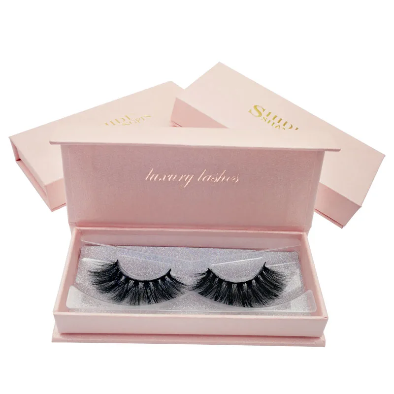

Custom Wholesale False Extensions 100% Mink Individual Eyelashes, Black color