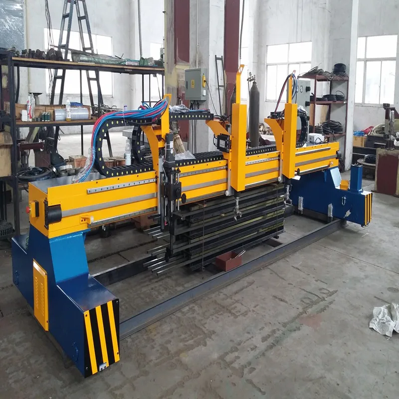 Gantry Type Steel Plate Cnc Plasma And Flame Profiling Cutting Machine For Steel Structure 7715